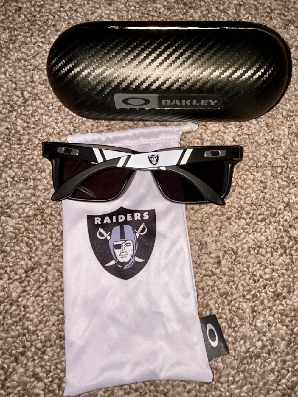 Oakley Holbrook Raiders Edition Sunglasses